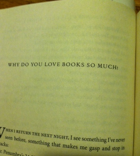 why do you love books so much