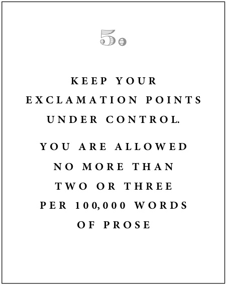 elmore leonard rule 5