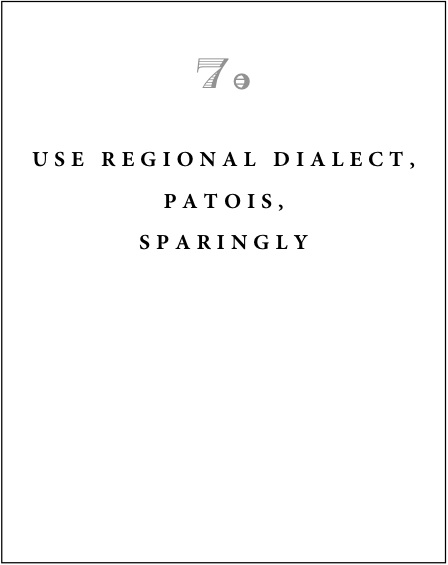 elmore leonard rule 7