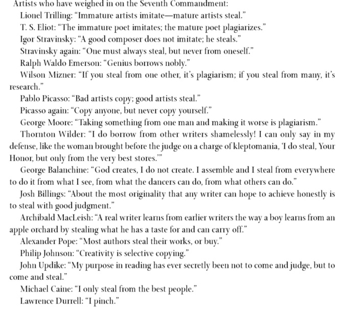 Dufresne's 7th Commandment