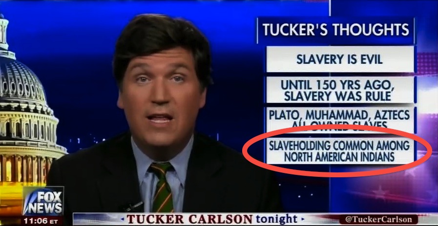 Tucker Carlson Slavery
